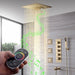 Cascada Showers 16” Cascada Cristallo Square LED Music shower system - Product Image 8
