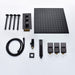 Cascada Showers 16” Square LED shower system with 3 knob thermostatic Valve - Detail View 3