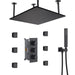 Cascada Showers 16” Square LED shower system with 3 knob thermostatic Valve - Product Image 9