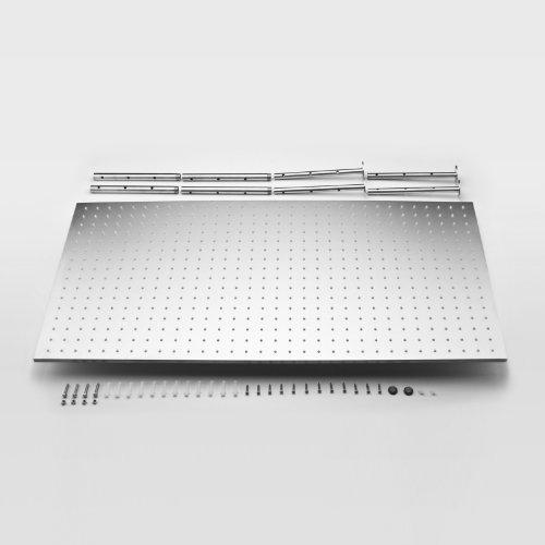 Cascada Showers 16"x31" Stainless Steel Luxury Rectangular Rain Shower Head - Detail View 2