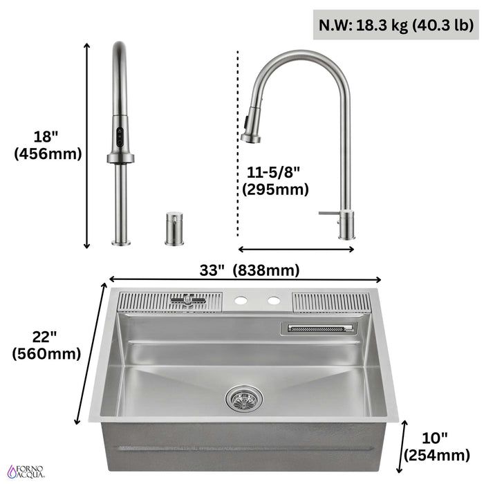 Forno ACQUA Kitchen Sink - view 16
