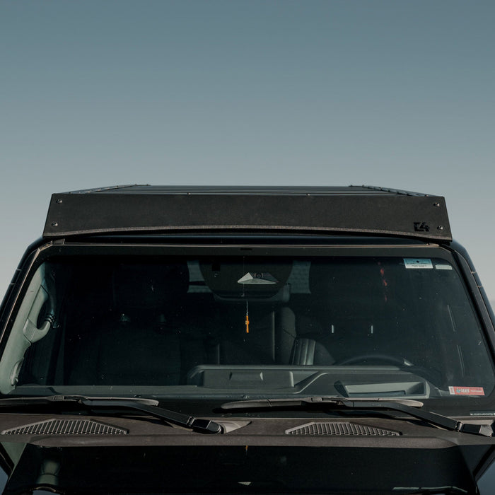 C4 Fab Toyota Land Cruiser Roof Rack with Optional Light Bar Mount / 250 Series – installed on vehicle, image 3 of 18