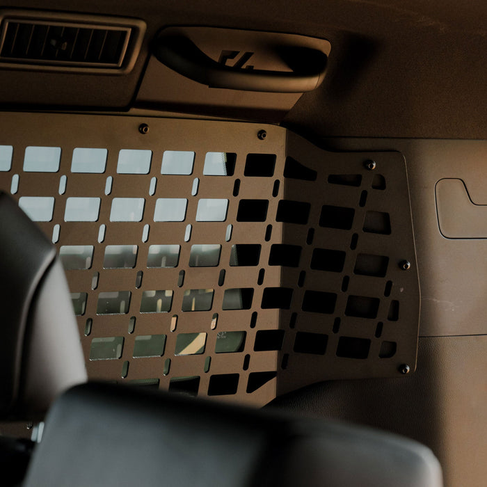 C4 Fabrication 2024-2026 Toyota Land Cruiser Rear Window MOLLE Panel Pair / 250 Series – installed on vehicle, image 15 of 16