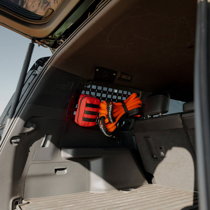 C4 Fabrication 2024-2026 Toyota Land Cruiser Rear Window MOLLE Panel Pair / 250 Series – installed on vehicle, image 10 of 16