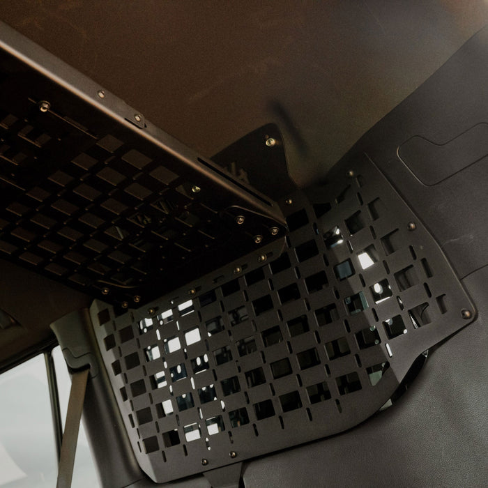 C4 Fab Toyota Land Cruiser Add-On Shelf for Rear Window MOLLE Panels / 250 Series – installed on vehicle, image 5 of 15