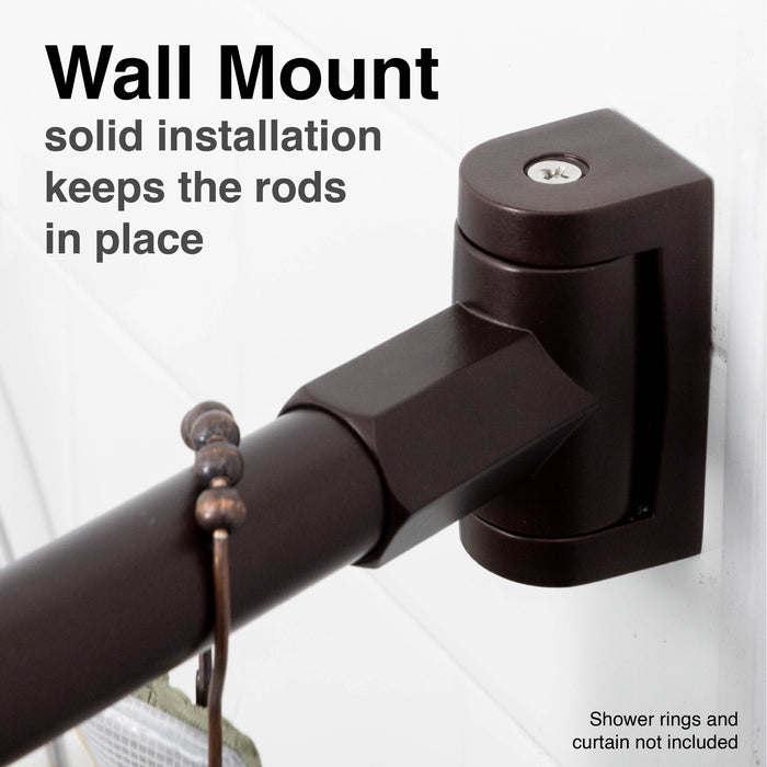 Utility-Sink.com 36 in. to 61 in. Curved Shower Rod (Oil-Rubbed Bronze Finish) - Product Image 10