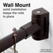 Utility-Sink.com 36 in. to 61 in. Curved Shower Rod (Oil-Rubbed Bronze Finish) - Product Image 10