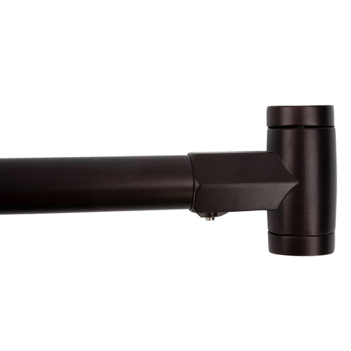 Utility-Sink.com 36 in. to 61 in. Curved Shower Rod (Oil-Rubbed Bronze Finish) - Main Product Image