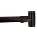 Utility-Sink.com 36 in. to 61 in. Curved Shower Rod (Oil-Rubbed Bronze Finish) - Main Product Image