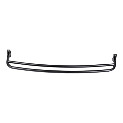 Utility-Sink.com 44 in. to 70 in. Double Curved Shower Rod (Matte Black Finish) - Alternate View
