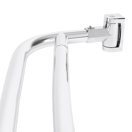 Utility-Sink.com 44 in. to 70 in. Double Curved Shower Rod (Chrome Finish) - Main Product Image