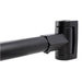 Utility-Sink.com 36 in. to 61 in. Curved Shower Rod (Black Finish) - Main Product Image