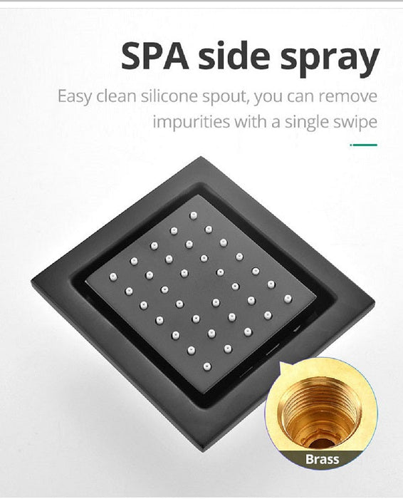 Cascada Showers 14"x20" LED Shower System with 4-Way Shower Mixer - Product Image 7