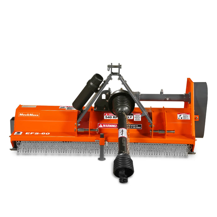 3-Point PTO Stump Grinder & 60'' PTO Flail Mower Combo, SG24&EFS60