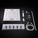Cascada Showers 16"x16" Luxurious Classic Design recessed LED shower system built in Bluetooth speaker - Product Image 17