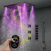 Cascada Showers 16”x28” Cascada Laguna Music LED shower system with built-in Bluetooth Speakers - Product Image 10