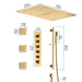 Cascada Luxury Laguna 16"x28" LED Shower System with Built-In Bluetooth Speakers & Music Integration - Features