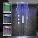 Cascada Showers 16”x28” Laguna Music LED shower system - Detail View 2