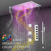 Cascada Showers 16”x28” Laguna Music LED shower system - Alternate View