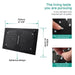 16"x28" Sorrento Digital Rainfall Bluetooth LED Shower System By Cascada Showers - Product Image 10