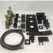 Cascada Tuscany 16"x31" Shower System: LED Rainfall, Massage Jets, Thermostatic - View 11
