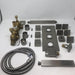 Cascada Tuscany 16"x31" Shower System: LED Rainfall, Massage Jets, Thermostatic - View 9