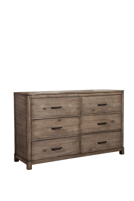 Alpine Furniture Sydney Dresser, Weathered Grey
