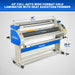 67" Wide Format Full Auto Cold & Heat Assisted Pneumatic Laminator Machine with 4 Trimmers, Max Speed 52.5 ft/min, 63" Max Laminating Width, 1.1" Max Thickness, Infrared Heating, Digital Control (Requires Air Compressor, Not Included)-1700-A3