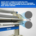 67" Wide Format Full Auto Cold & Heat Assisted Pneumatic Laminator Machine with 4 Trimmers, Max Speed 52.5 ft/min, 63" Max Laminating Width, 1.1" Max Thickness, Infrared Heating, Digital Control (Requires Air Compressor, Not Included)-1700-A3