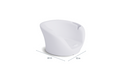 Ledge Lounger Autograph Chaise Armrest Console — view 9