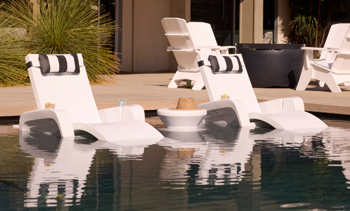 Ledge Lounger Signature Chaise Armrest Console — view 3