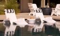 Ledge Lounger Signature Chaise Armrest Console — view 3