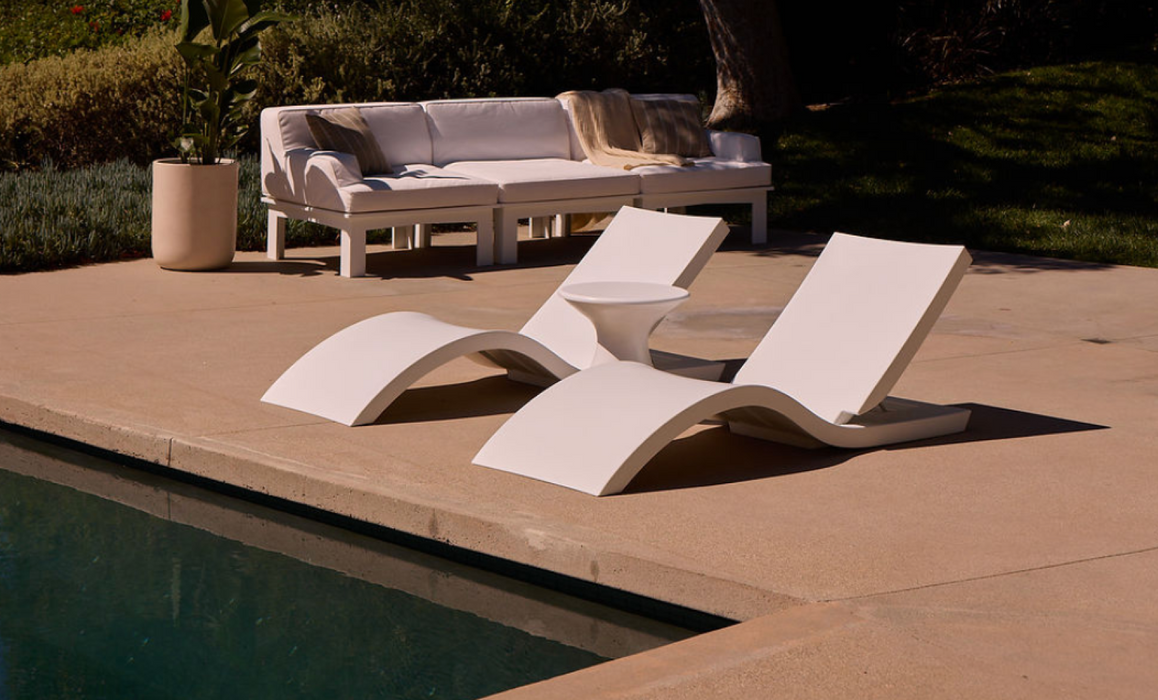 Ledge Lounger Signature Adjustable Recline Chaise — view 3