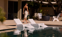 Ledge Lounger Signature Chaise Armrest Console — view 5