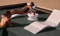Ledge Lounger Signature Adjustable Recline Chaise — view 2
