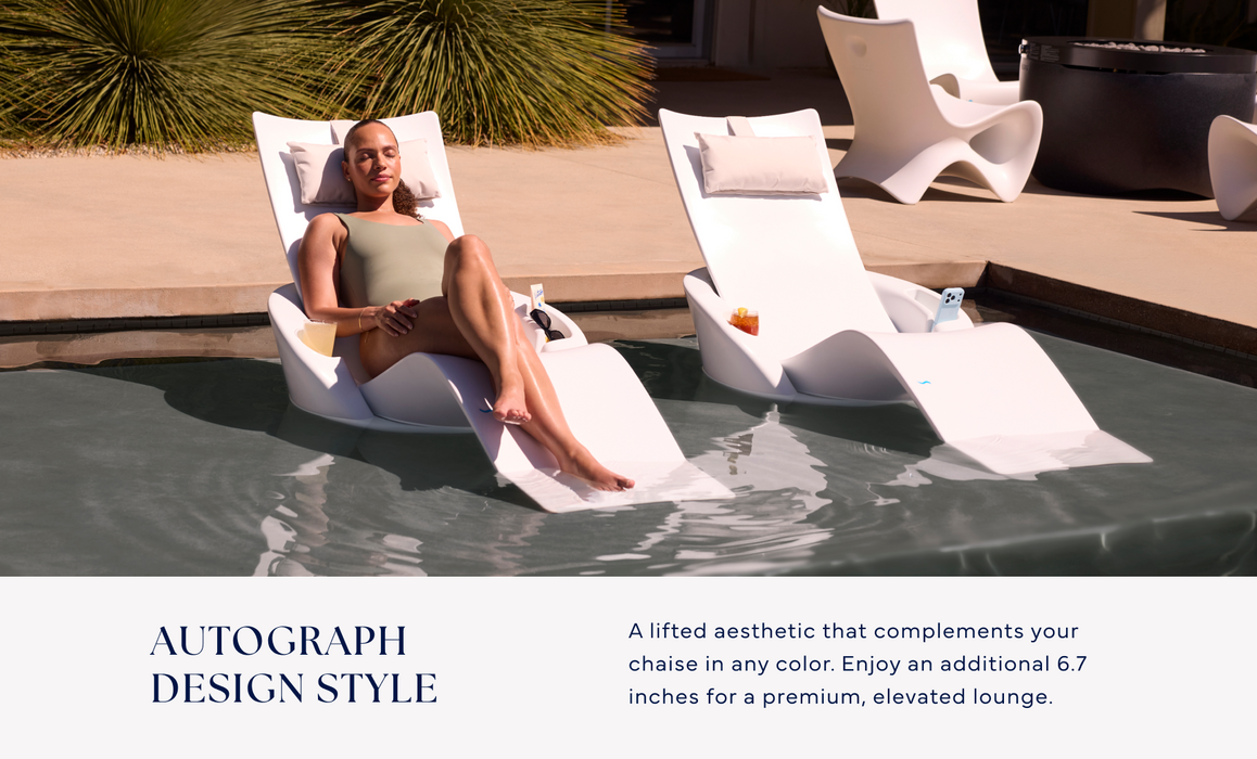 Ledge Lounger Autograph Chaise Armrest Console — view 7