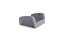 Ledge Lounger Signature Chaise Armrest Console — Granite Gray