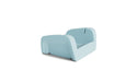 Ledge Lounger Signature Chaise Armrest Console — Frost
