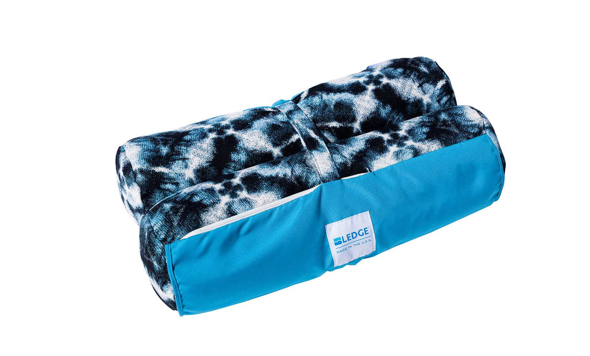 Ledge Lounger Laze Hammock — Shibori Blue