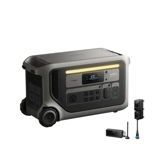Green Vista Living Anker SOLIX F3000 Portable Portable Power Station + Power Saver Kits - Main Product Image