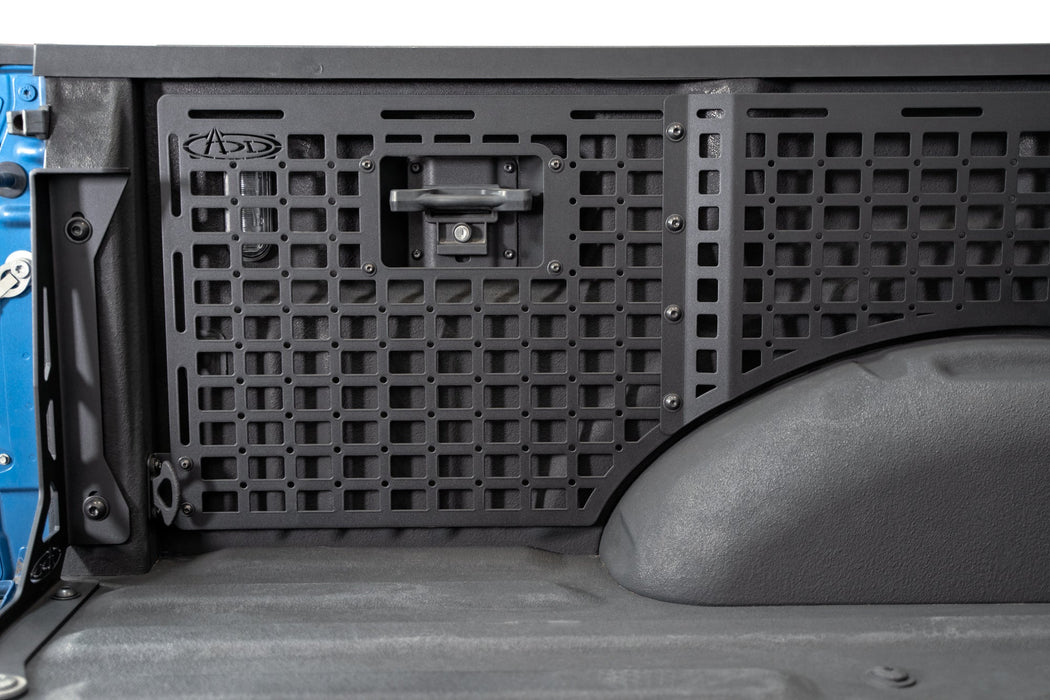 Addictive Desert Designs 2015-2020 Ford F-150 & Raptor Bed Side Molle Panels – installed on vehicle, image 3 of 11
