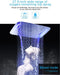 Cascada Showers 17"x28" Luxurious recessed waterfall & rainfall LED shower system – 7 knob - Product Image 13