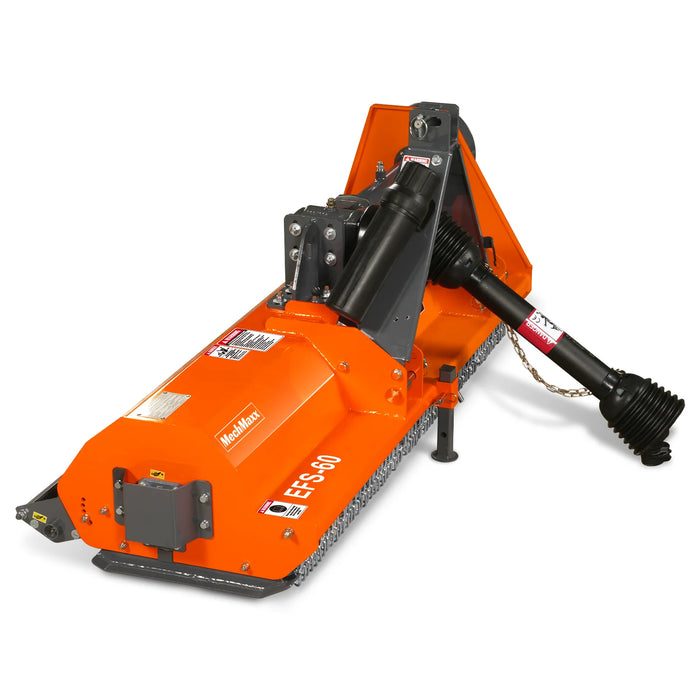 3-Point PTO Stump Grinder & 60'' PTO Flail Mower Combo, SG24&EFS60
