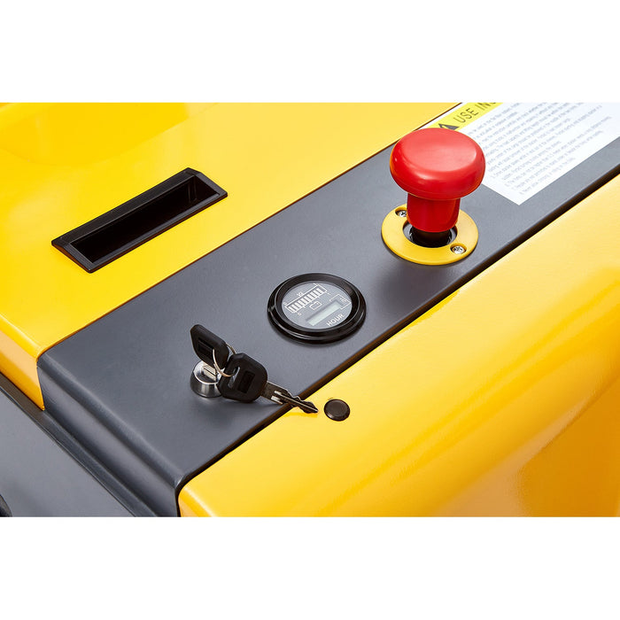 Xilin CPD15W counterbalanced stacker load backrest detail