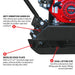 Tomahawk Power 5.5 HP Honda Vibratory Plate Compactor Tamper for Ground, Gravel, Dirt, Asphalt, Compaction - Product Image 7