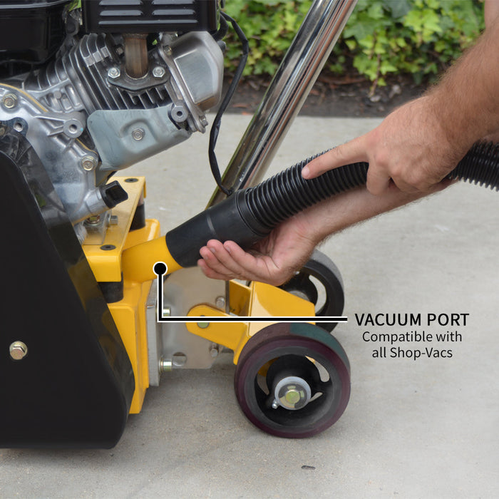 Tomahawk Power 8” Gas Concrete Scarifier Planer Grinder with 5.5 HP Honda Engine & Drum - Product Image 5