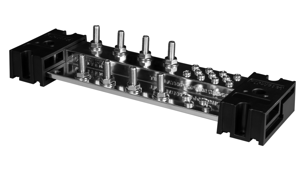 Blue Sea Systems PowerBar 1000A Rating, 5/16in Terminal Studs, 8 or 12 Stud Options - Urban Supply Inc