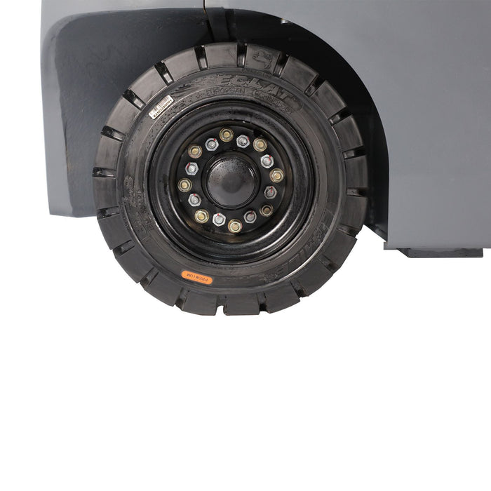 Xilin FB30R-197 4 wheel electric forklift rear view
