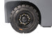Xilin FB30R-197 4 wheel electric forklift rear view