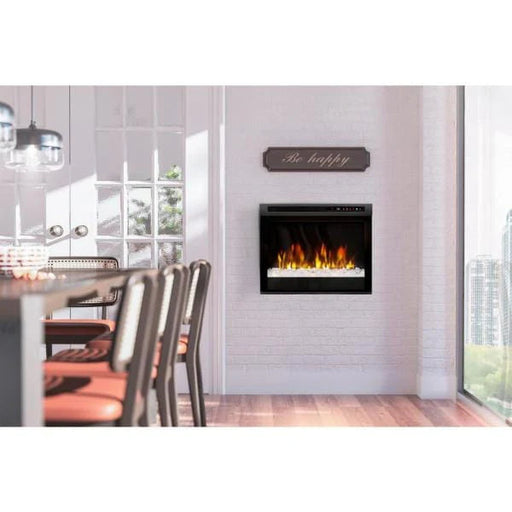 Dimplex Multi-Fire XHD 23-Inch Built-in Electric Fireplace Firebox with Acrylic Ember Bed in Black (XHD23G) Dimplex